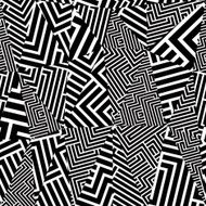 Geometric optical seamless pattern N3