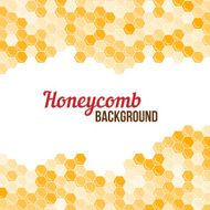 Orange honeycomb background N2
