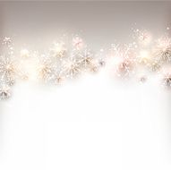 Christmas background with glowing snowflakes N6