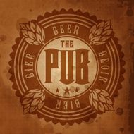 Retro Styled Beer Poster N9