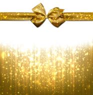 Christmas golden abstract background N5