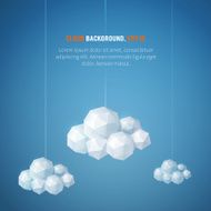 Abstract background with geometrical shapes N6