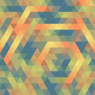 Seamless Triangle Pattern Background Texture N5