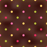 Seamless polka dots pattern N36