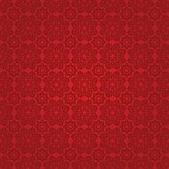 Eastern red fabric with ornament N2