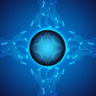 Technology background N84
