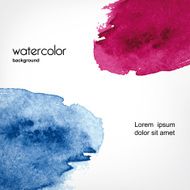 background with Watercolor splashes in vector N2