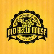 Retro Styled Beer Label N45