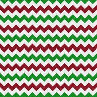 Seamless red and green chevron glitter pattern on paper N2