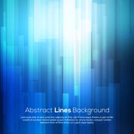 Blue abstract lines business vector background N6