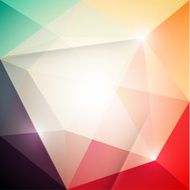 Abstract geometric triangles background N20