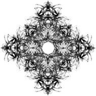 Mandala Decorative hand drawn lace pattern N48