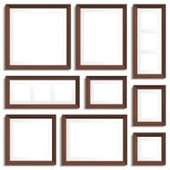 Wenge frames set