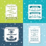 Success labels set