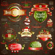 Christmas vintage set