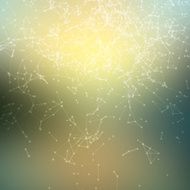 Fresh summer abstract background Connecting dots with lines N3