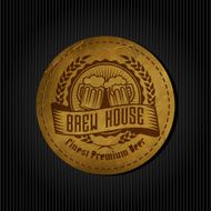 Retro Styled Beer Label N48