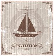vintage nautical vessel