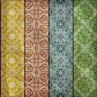 vector seamless retro pattern vintage l style
