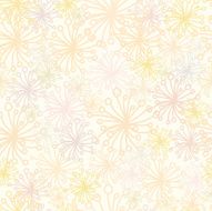 Soft Floral Texture Seamless Pattern Background