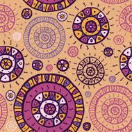 Ethnic seamless background N2