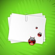 Vector Notice Illustration