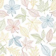 Autumn seamless pattern N111