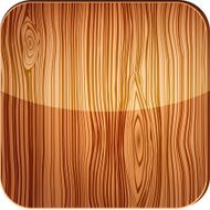 Wooden icon with glare N2
