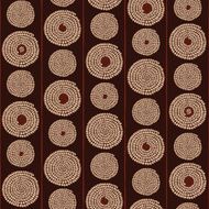 Traditional African Ornament with swirls Seamless vector pattern N15