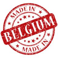 Made In Belgium Red stamp