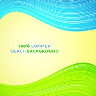 Abstract wave background Vector illustration