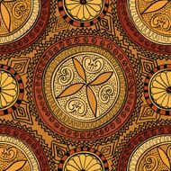 Abstract Ethnic Seamless Background N5