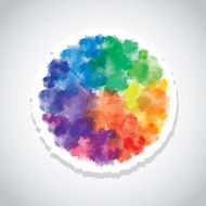 Vector abstract watercolor background N4