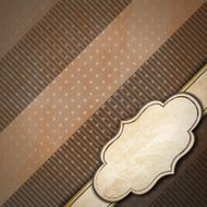 Brown Vintage Background with Label N2