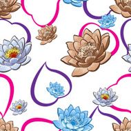 Seamless floral wallpaper N79