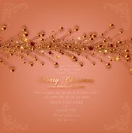 Vintage Christmas Background N23