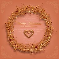Vintage Christmas Background N25
