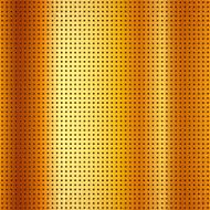 Metallic perforated scratched gold sheet