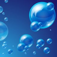 Blue bubbles background N3