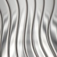 Metal silver striped pattern N9