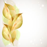 Seasonal abstract background Autumn leaves N2