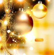 Christmas background greeting card ornament N2