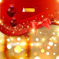 Christmas background greeting card N16