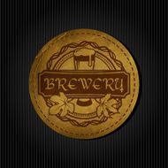 Retro Styled Beer Label N52