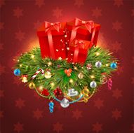 christmas card N329