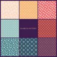 seamless pattern love set N2