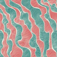 Linear seamless hand drawn pattern N2