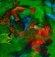 Abstract background nature painting N904