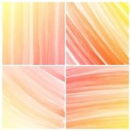 Set of Colorful water color painting background N636