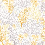 Magical floral seamless pattern background N2